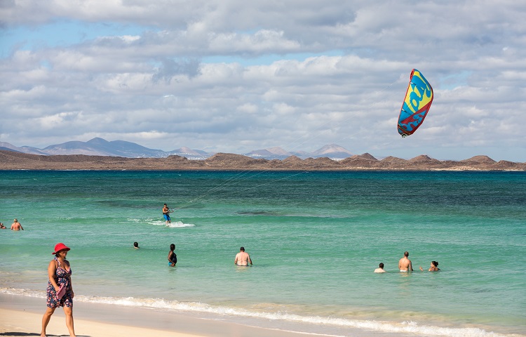 "4 Spots de Kite en Fuerteventura"